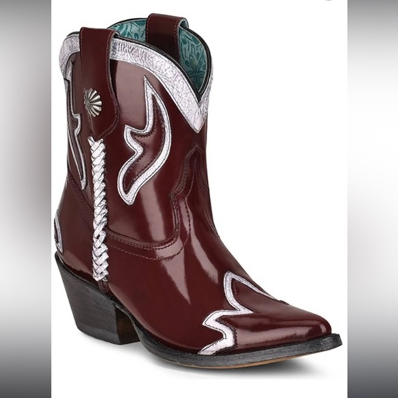 Corral Shoes - Corral Women's Burgundy Western Booties